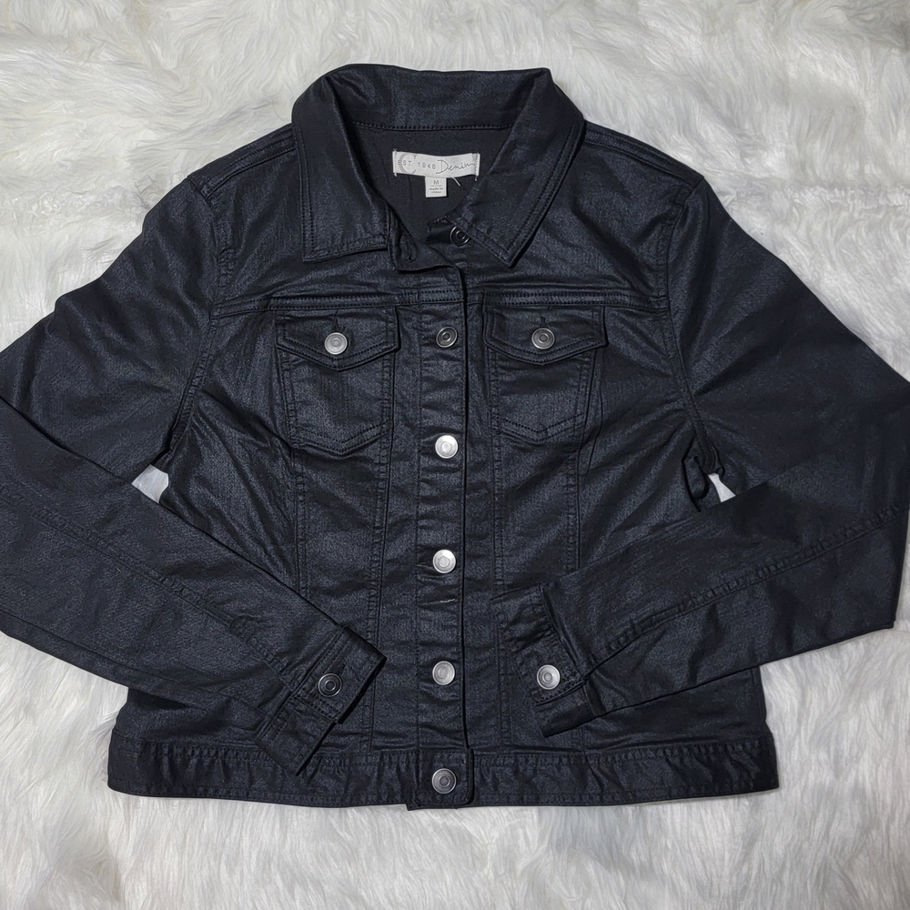 Women's Black Jean Jacket